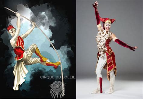 KOOZA - 5 Original Costume Drawings: From Our Sketchbook To The Stage ...