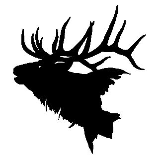 Free Elk Head Silhouette, Download Free Elk Head Silhouette png images ...