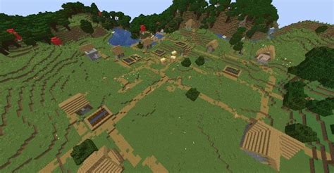 Big Farm Village Seed for Minecraft 1.15.2/1.14.4 – Views (343) : Minecraft