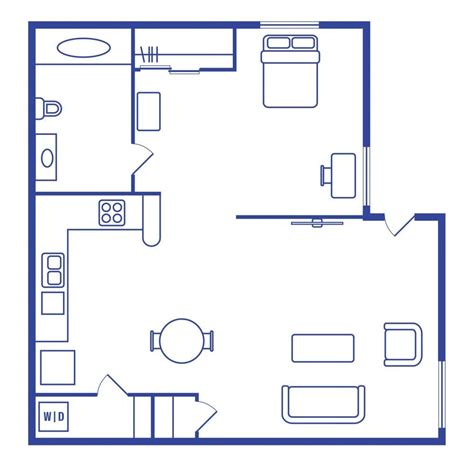 Rates/Floorplans - One, 2, 3 Bedroom Apartments in West Lafayette, Indiana