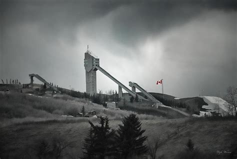 Calgary's 1988 Olympic Ski Jumps Photograph by Dyle Warren - Pixels