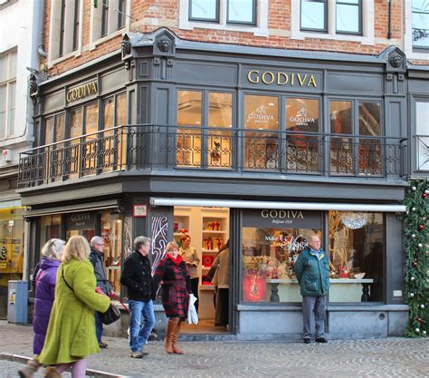 View From Sint Pieterstraat: Bruges, Belgium: The Chocolate Line