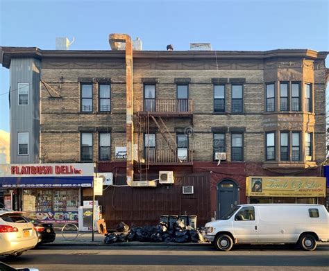 Brooklyn Street View, New York City, USA Editorial Stock Photo - Image ...