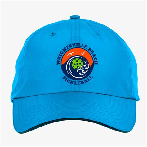 Wrightsville Beach Pickleball Embroidered Performance Dri-Fit Hat by P – Pickleball Xtra