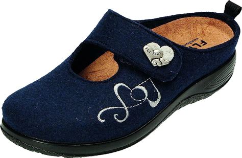 Fly Flot Women's Slippers blue blue: Amazon.co.uk: Shoes & Bags