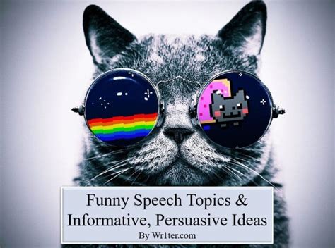 510 Funny Speech Topics & Informative, Persuasive Ideas – Wr1ter