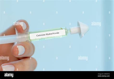 Cetirizine hydrochloride nasal spray hi-res stock photography and ...