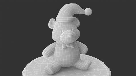 Christmas bear 3D model - TurboSquid 1666504