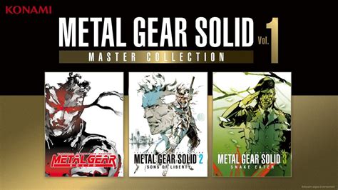 Metal Gear Solid: Master Collection Konami Potentially Teasing More ...