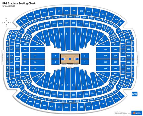 Nrg Seating Chart With Seat Numbers - Draw Stunning Portraits