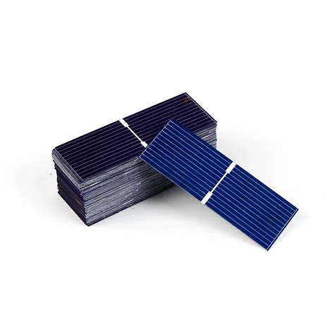 JSLINTER 100pcs 52x19mm Solar Cell Battery Pack diy prices cheap Solar Panel module 17.8 ...