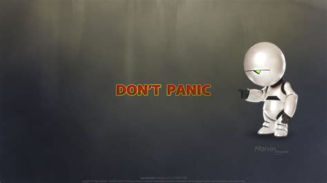 Dont Panic Quotes. QuotesGram