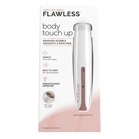 Finishing Touch Flawless Body Touch Up, Electric Razor for Women ...