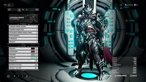 Chroma Prime Fashion Frame (Post your pics) - Fan Zone - Warframe Forums