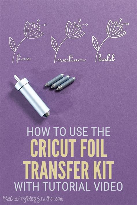 Add foil to your art and craft designs. Below is everything you need to know about the Cricut ...