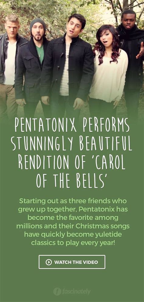 Pentatonix Performs Stunningly Beautiful Rendition of ‘Carol of the ...