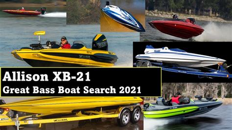 Allison XB 21 - Great Bass Boat Search 2021 - YouTube