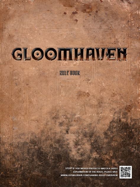 Gloomhaven Rules - Final - LowRes | PDF | Gaming | Video Games