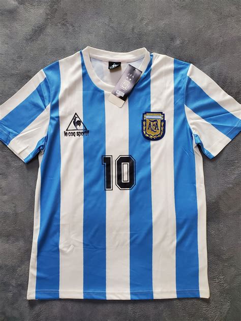 Shop Online Now Diego Maradona World Cup 1986 Argentina Shirt+Pant ...