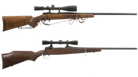 Two Bolt Action Rifles with Scopes | Rock Island Auction