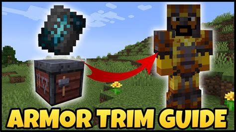 Minecraft ARMOR TRIM Guide - YouTube