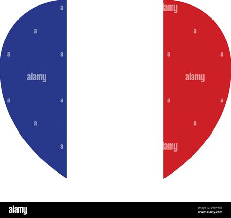 France French Flag Heart Concept Stock Vector Image & Art - Alamy