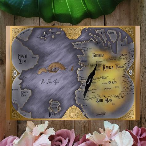 Grishaverse Map | Avviare Bookish Art