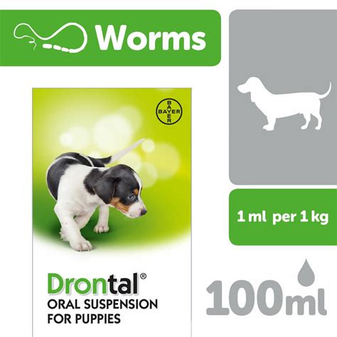 Buy Drontal Puppy Liquid Wormer from £22.01