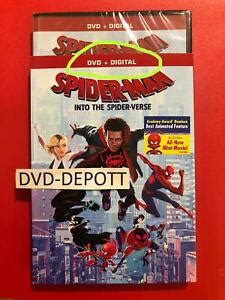 Spider-Man Into the Spider-Verse DVD + DIGITAL {{{AUTHENTIC DVD READ LISTING}}} 43396522602 | eBay