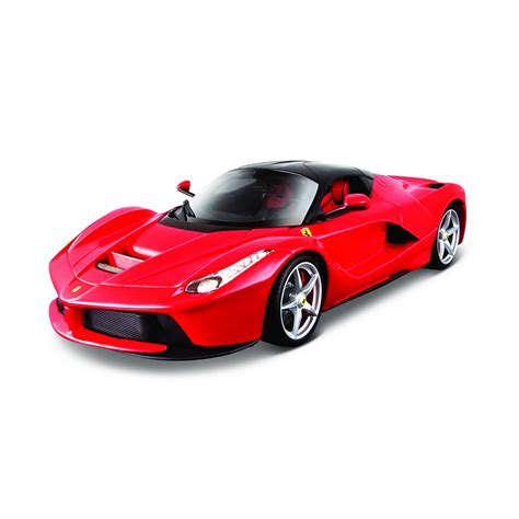 Bburago 1:18 Scale Ferrari LaFerrari Red Diecast Model Car with Opening ...