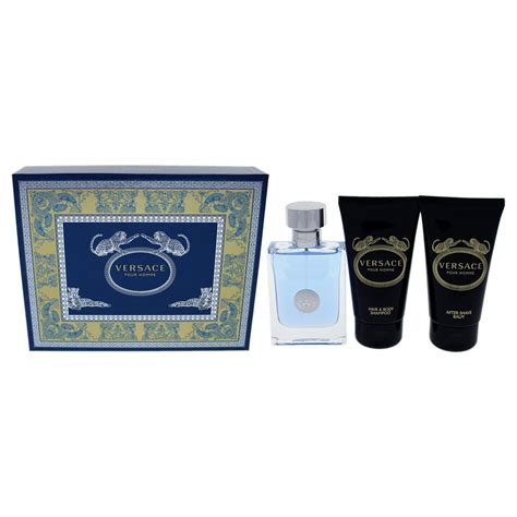 Versace - Versace Pour Homme Cologne Gift Set for Men, 3 Pieces ...