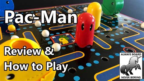 Pac Man: The Family Board Game - Review and How to Play - YouTube