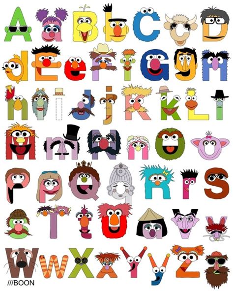 7 Best Images of Sesame Street Alphabet Printables - Sesame Street ...