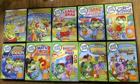 Leap Frog Learn to Leap 10 DVD Mega Pack Only $17.96 (Regularly $33 ...