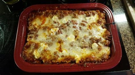 [Homemade] Venison lasagna : food