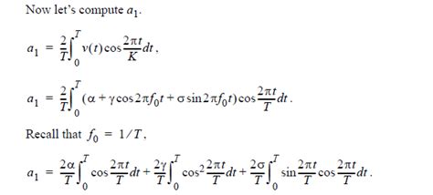 Fourier Coefficients