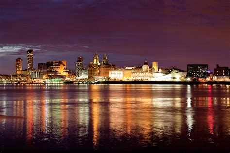 LIVERPOOL SKYLINE REFLECTIONS FROM WOODSIDE | Liverpool wate… | Flickr