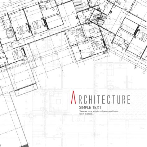 Free Vector | Architecture background design