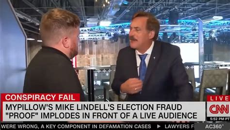 Mike Lindell Lost It When CNN Asked About Epic 'Cyber Symposium' Fail