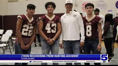 Los Fresnos High School football player hospitalized after hunting accident