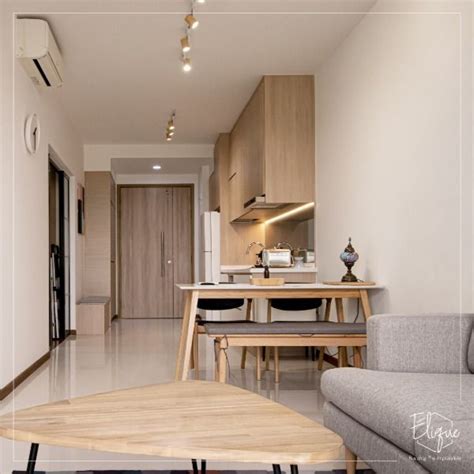 Minimalist Scandinavian 1 Bedroom + Study Condo in 2022 | Condo ...