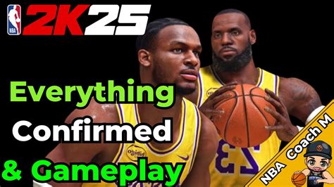 NBA 2K25 GAMEPLAY Everything CONFIRMED - YouTube