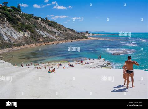 Scala dei Turchi Agrigento Sicily South Italy Stock Photo - Alamy