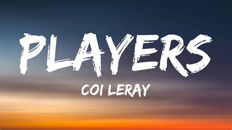 Coi Leray - Players (Lyrics) Chords - Chordify