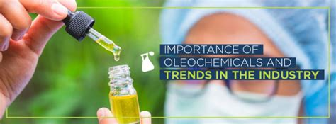 Importance of Oleochemicals and Trends in the Industry