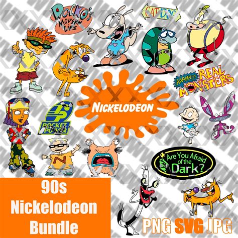 Nickelodeon 90s Svg