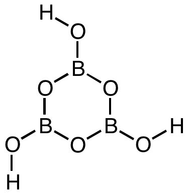 Difference Between Orthoboric Acid and Metaboric Acid | Compare the ...