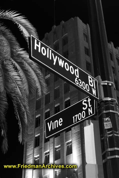 Hollywood and Vine – The Friedman Archives – Stock Photo Images by Gary L. Friedman