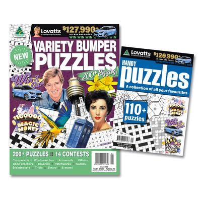 Lovatts Puzzles Bundle Magazine Subscription - isubscribe