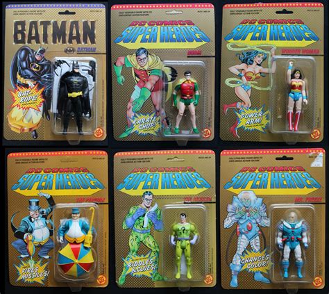 Dc Superheroes Action Figures 1989 ~ ACTION FIGURE DELUXE